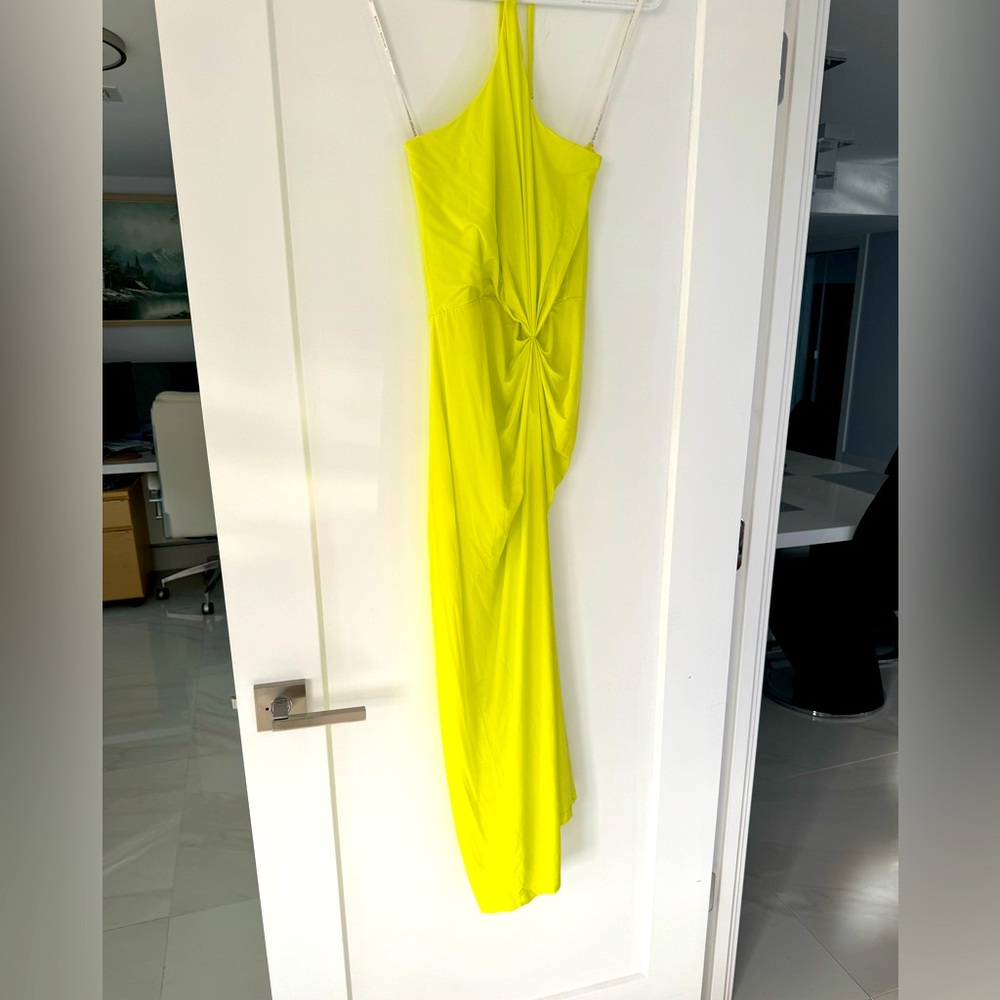 Young Fabulous & Broke Lime Jazmine midi dress. Size S. Brand new with tag